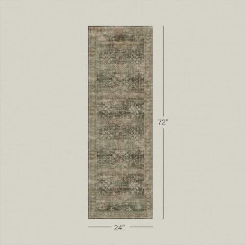 Washable 2x6 Kitchen Runner Rug - Image 2
