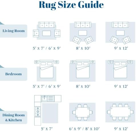 Homemate Washable Rug 10x12 Area Rugs - Image 5