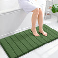 OLANLY Memory Foam Long Bathroom Rugs Runner 44x20, Super Soft Absorbent by OLANLY