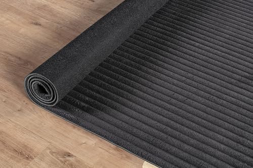 Fluffy Area Rug 2 x 7 Modern Durable Ultra Soft Plush Ribbed Indoor Rugs - Image 7