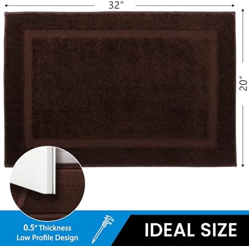 Oiilores Door Mat Indoor Entrance, Dirt Trapper Entryway Rug - Image 2