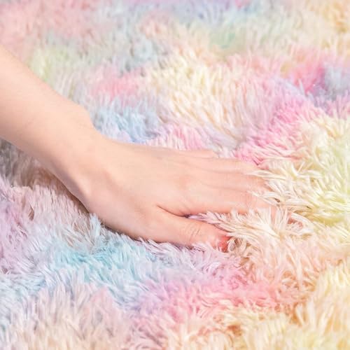 AROGAN Fluffy 8x10 Area Rugs Kids Bedroom Carpet - Image 3