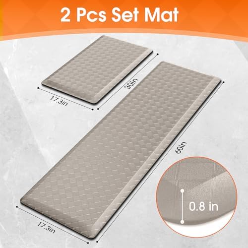 TranquilRelax 4/5 Inch Cushioned Anti Fatigue Kitchen Mats - Image 2