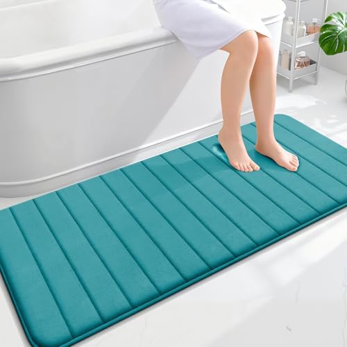 OLANLY Memory Foam Long Bathroom Rugs Runner 59x24, Super Soft Absorbent by OLANLY