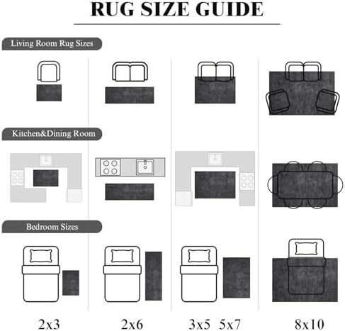 5x7 Washable Area Rug - Image 7