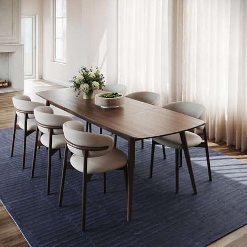 nuLOOM Kailani Blue Abstract Washable Area Rug by nuLOOM