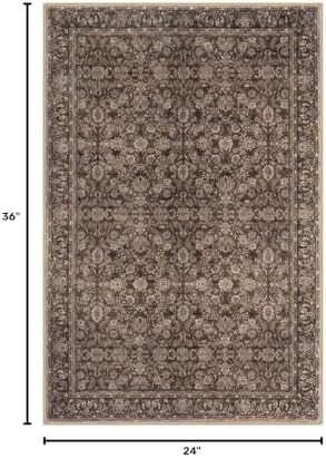 SIILOOM 2x3 Small Washable Area Rug Entryway Door Mat Indoor Kitchen Runner - Image 2