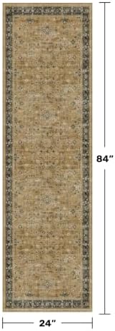 Hazo Haus Boho 2x7 Runner Rug for Hallway, Washable Runner Rug for Kitchen - Image 2