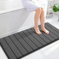 OLANLY Memory Foam Long Bathroom Rugs Runner 47x24, Super Soft Absorbent by OLANLY