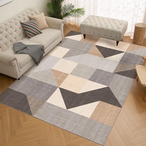 HOMFINE Washable Area Rug by HOMFINE