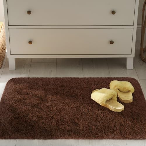 Chicrug Soft Runner Rug for Bedroom Living Room Plush Fluffy Rugs 2x4 - Image 6