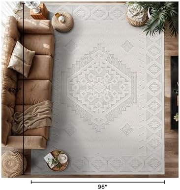Luul Home Modern Micro Loop Indoor Area Rugs - Image 2