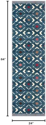 KILOCOCO Washable Runner Rug 2x7 ft Hallway Runners Non Slip - Image 2
