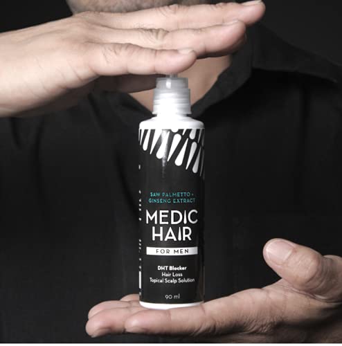 FOR MEN 90ml, 3.04 fl oz, Contains Saw Palmetto and Ginseng Extract, DHT Blocking, Natural, Healthy Hair Growth