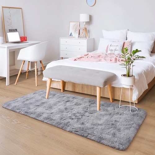 Chicrug Soft Runner Rugs for Bedroom Living Room Plush Fluffy Rug 2x8 - Image 5