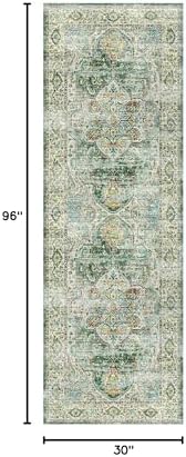 Madane Kitchen Runner 2'6''x8' Soft Rug Runners - Image 2