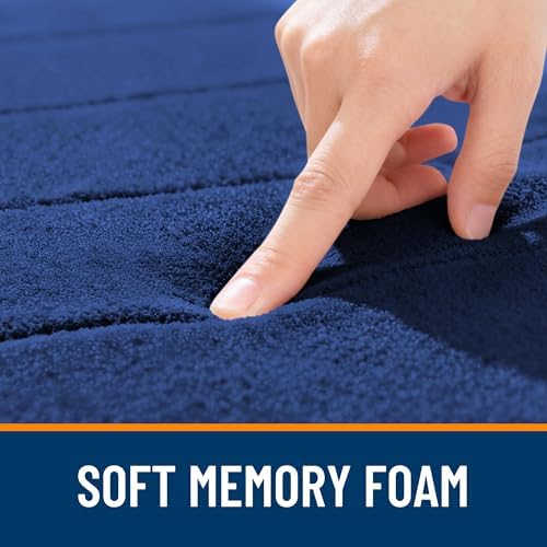 OLANLY Memory Foam Long Bathroom Rugs Runner 59x24, Super Soft Absorbent - Image 5