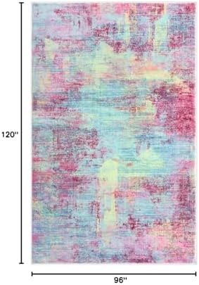 IOHOUZE Abstract Area Rugs 8x10 Ft Washable Large Rugs - Image 2