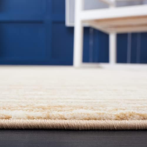 SAFAVIEH Vision Area Rug 5'1"x7'6", Modern Tonal Beige VSN606H - Image 5