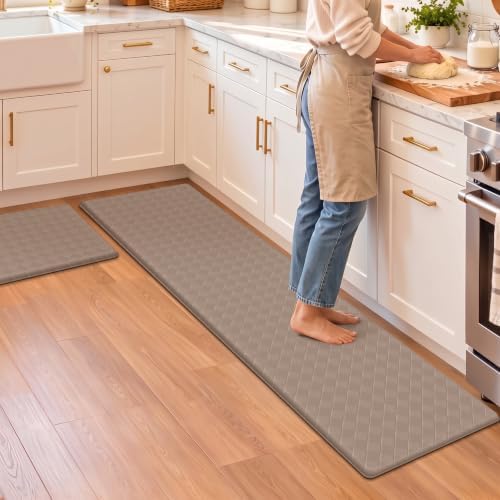 TranquilRelax 2-Piece Kitchen Mats, Cushioned Non-Slip Floor Mats by Unknown