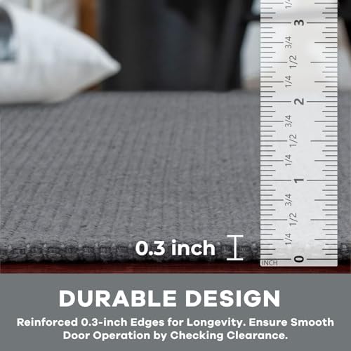 KOZYFLY 2x6 Runner Carpet, Washable Non Slip Entryway Hallway Rug - Image 4