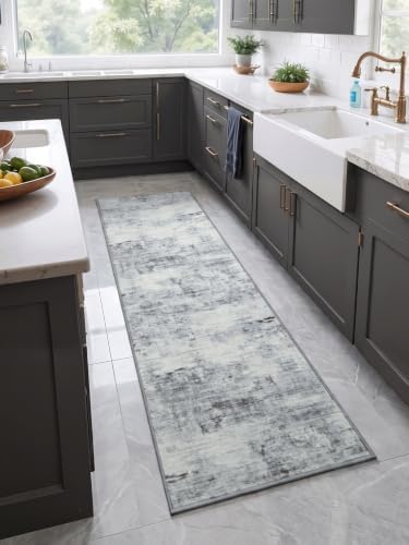 Toneed Washable 2x6 Non-Slip Runner Rug - Image 2