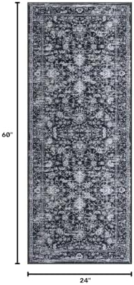 KILOCOCO Hallway Runner 2x5 Washable Runner Kitchen Rug - Image 2