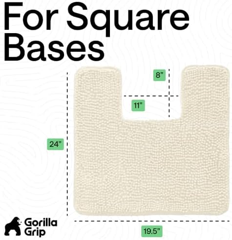 GORILLA GRIP Chenille Bath Rug Mat - Image 2
