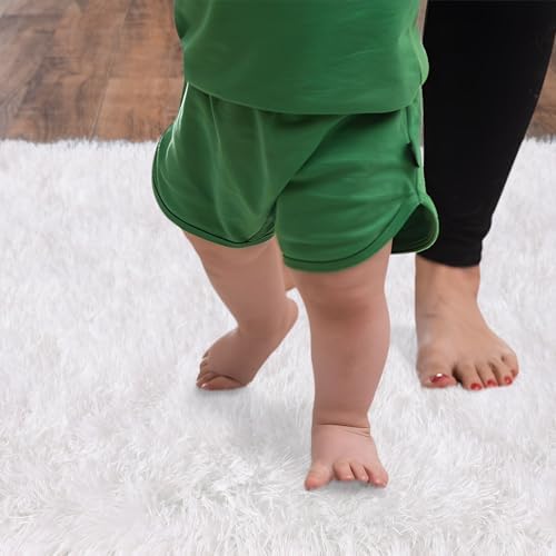 Soft Runner Rugs for Bedroom Hallways Washable, 2 Packs 2x6 White - Image 7