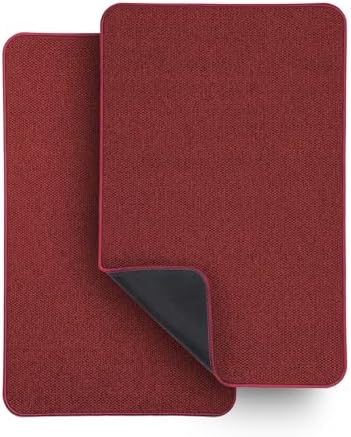 Bath Mat, Ultra Thin Bathroom Rugs, Rubber Bath Mats by BosapDirect