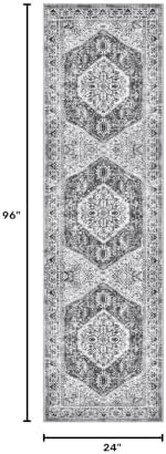 KOZYFLY Runners for Hallways 2x8 Ft Washable Kitchen Runner Rug Boho Runner Rug - Image 2
