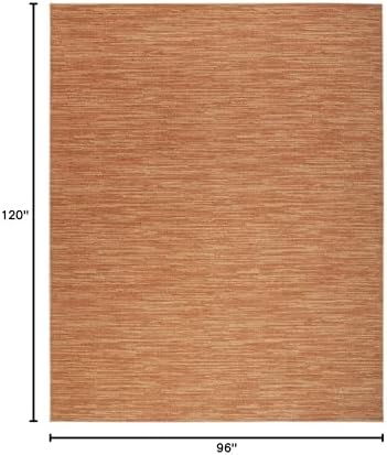 Nourison Home Nourison Essentials Rust 8' x 10' Area Rug - Image 2