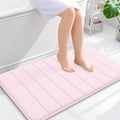 OLANLY Memory Foam Bath Mat 35x24, Super Soft and Absorbent Bathroom Rugs by OLANLY
