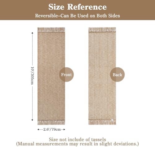 Collive Long Hallway Runner Rug 2.6' x 10', Washable Runner Indoor Entryway Rug - Image 2