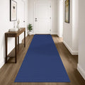 KOZYFLY 3x10 Long Runner Rug, Washable Non Slip Hallway Rug, Royal Blue by KOZYFLY