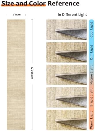 2x12 Runner Rug Non Slip, Washable Rug Runners - Image 2