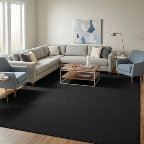 Ottomanson 7x8 Living Room Rug – Non-Slip Area Rugs by Ottomanson