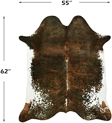 BENRON Faux Cowhide Rug, Cow Print Rug - Image 2