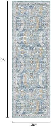 Madane Kitchen Runner 2'6''x8' Soft Rug Runners - Image 2