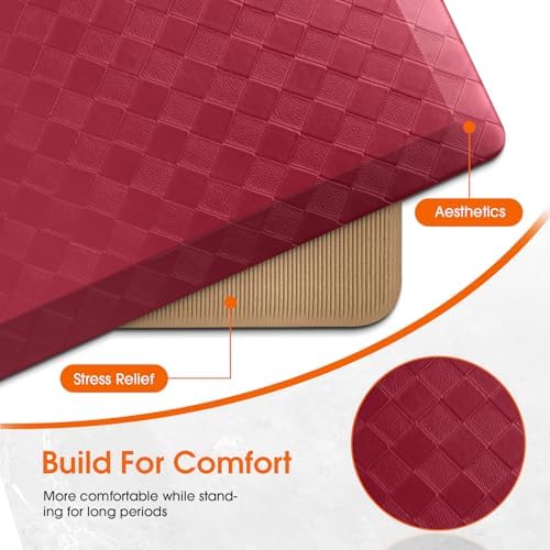 TranquilRelax 4/5 Inch Cushioned Anti Fatigue Kitchen Mats - Image 6