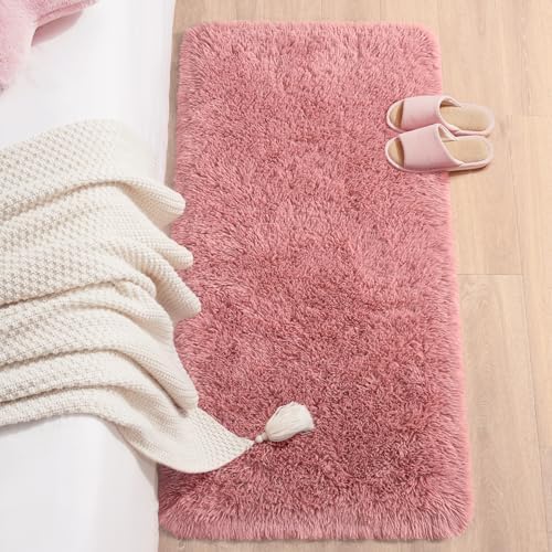 Chicrug Soft Runner Rug for Bedroom Living Room Plush Fluffy Rug 2x4 - Image 4