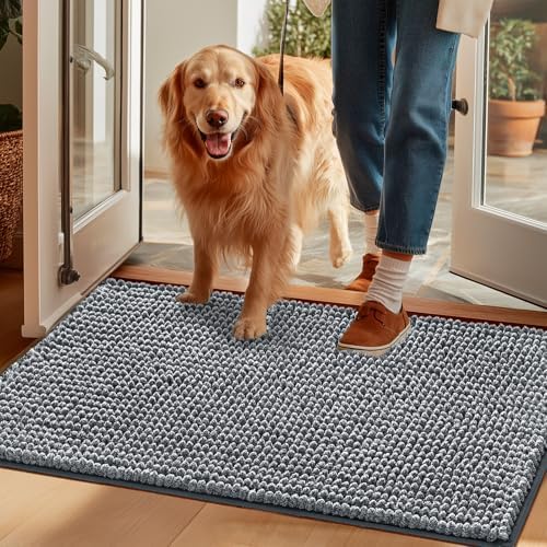 EHEYCIGA 36x24 Super Absorbent Dog Door Mat by EHEYCIGA
