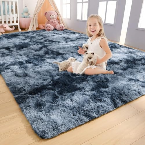 AROGAN Fluffy 4x6 Area Rugs Bedroom Carpet by AROGANAREARUG