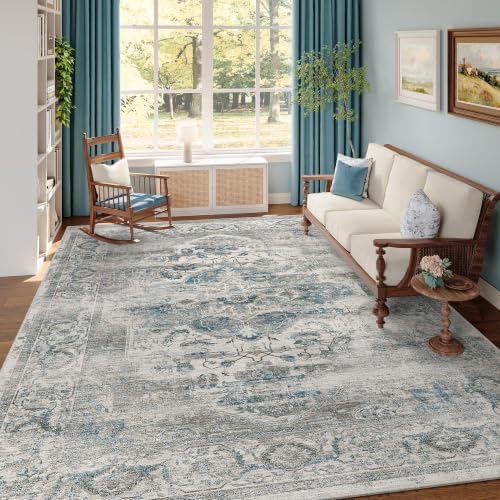 Washable 6x9 Area Rugs, Non Slip Rug - Image 4