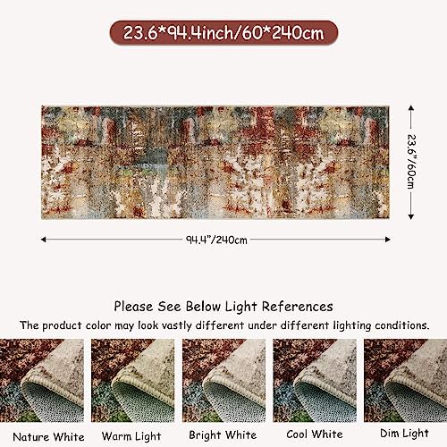 Lahome Washable Runner Rug, 2x8 Runner Rug - Image 2