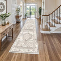 Washable Hallway Runner Rugs 3x12: Soft Ultra Thin Low Pile Carpet Machine by YOUFORTONG
