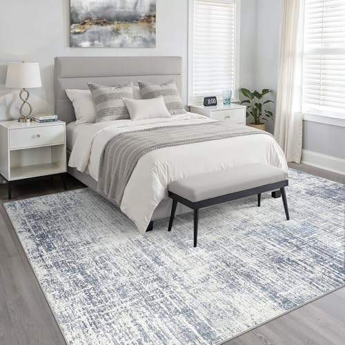 LOONGRUG 6x8 Area Rug Washable Neutral Modern Rug - Image 4