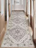 SERISSA 2'6"x10' Washable Non Slip Boho Runner Rug by SERISSAHomeDecorCollection