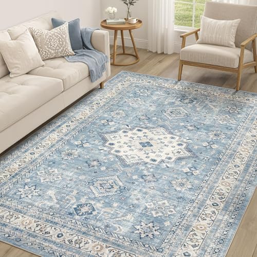 cotiled 6x9 Area Rug for Living Room, Traditional by COTILED