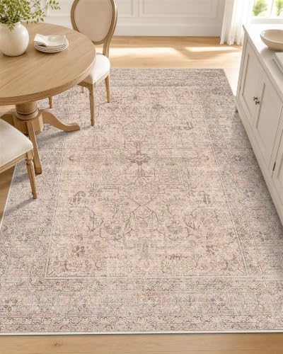 OLANLY 3x5 Washable Accent Rug, Soft Non Slip Carpet by OLANLY